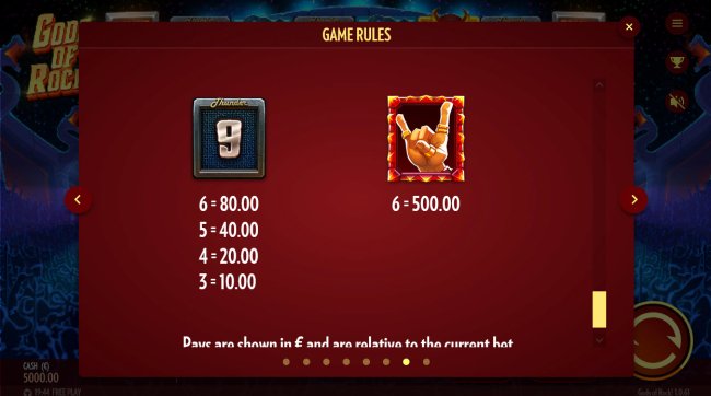 Gods of Rock by Free Slots 247