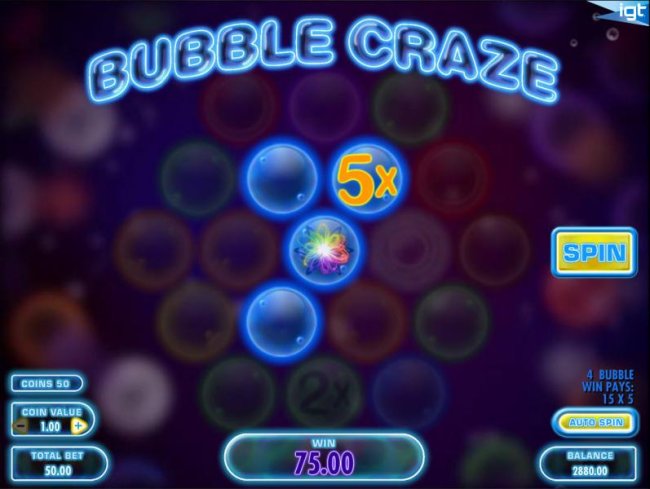 Free Slots 247 image of Bubble Craze