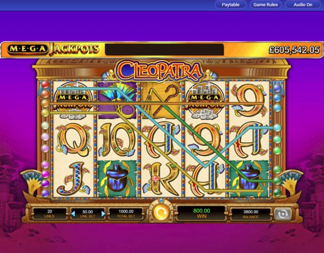 Free Slots 247 image of Cleopatra - Mega Jackpots