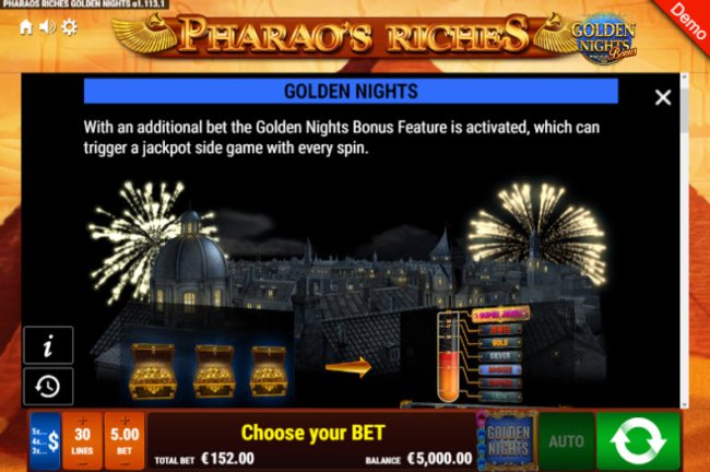Images of Pharao's Riches Golden Nights Bonus
