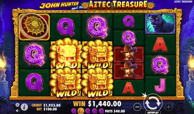 John Hunter and the Aztec Treasure by Free Slots 247