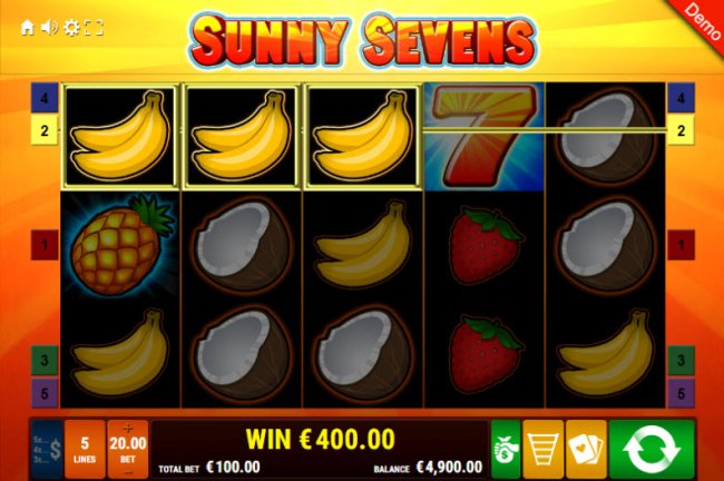 Sunny Sevens by Free Slots 247