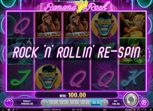 Respins feature triggered - Free Slots 247