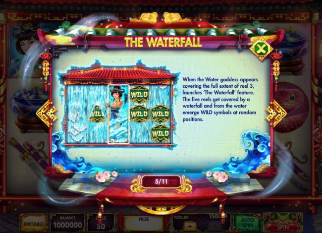 Free Slots 247 - Waterfall Feature rules