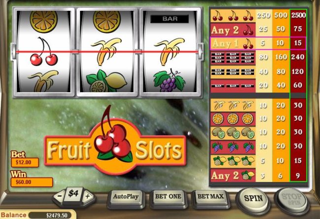 Images of Fruit Slots