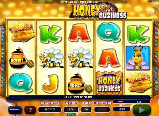 Honey Bees Slot Machine