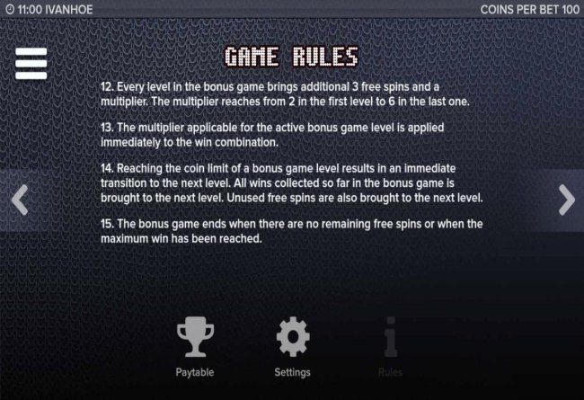 General Game Rules - Continued - Free Slots 247