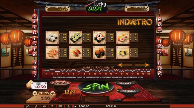 Lucky Sushi by Free Slots 247