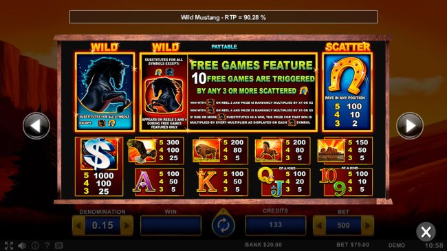 Free Slots 247 image of Wild Mustang