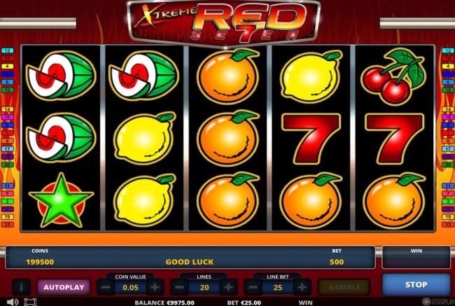 Casino Bonus Lister image of Xtreme Red Seven