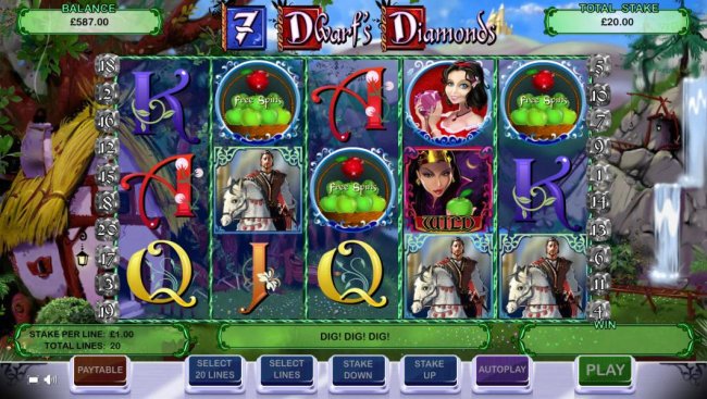 7 Dwarf's Diamonds screenshot