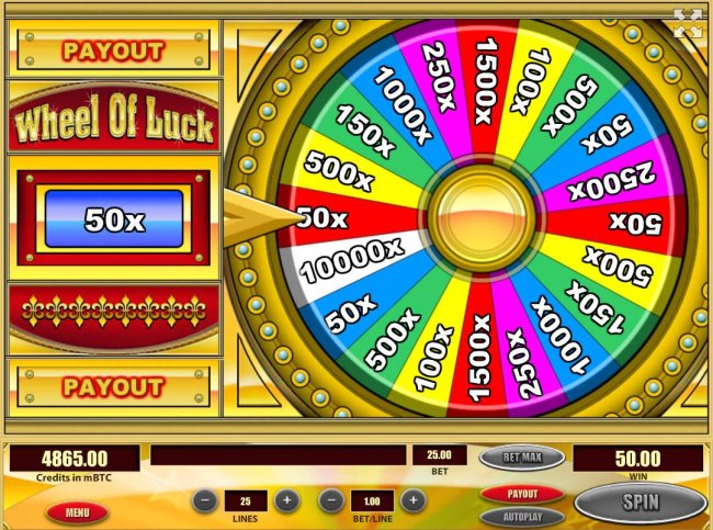 And the winning spin lands on a 50x multiplier. - Free Slots 247