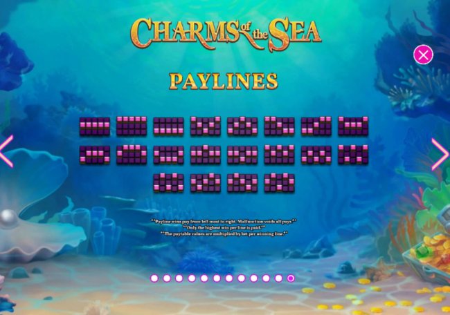 Free Slots 247 image of Charms of the Sea