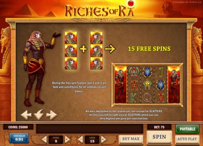 stacked sticky wilds during free spins feature - Free Slots 247