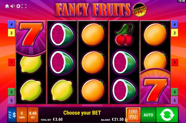 Free Slots 247 image of Fancy Fruits Red Hot Firepot