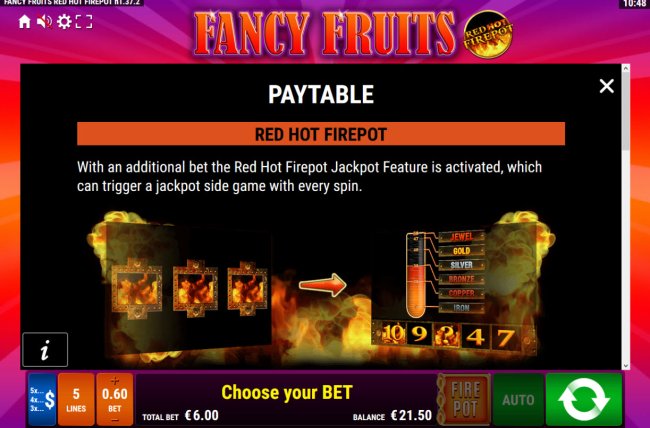 Fancy Fruits Red Hot Firepot by Free Slots 247