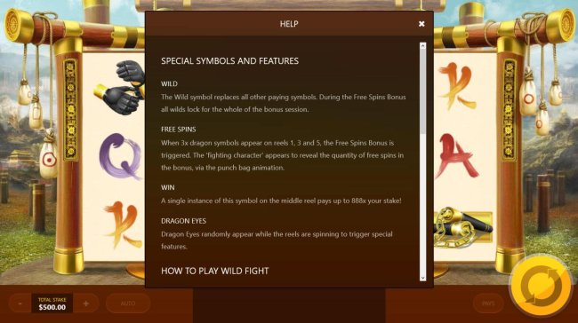 Special Symbols and Features Rules by Free Slots 247