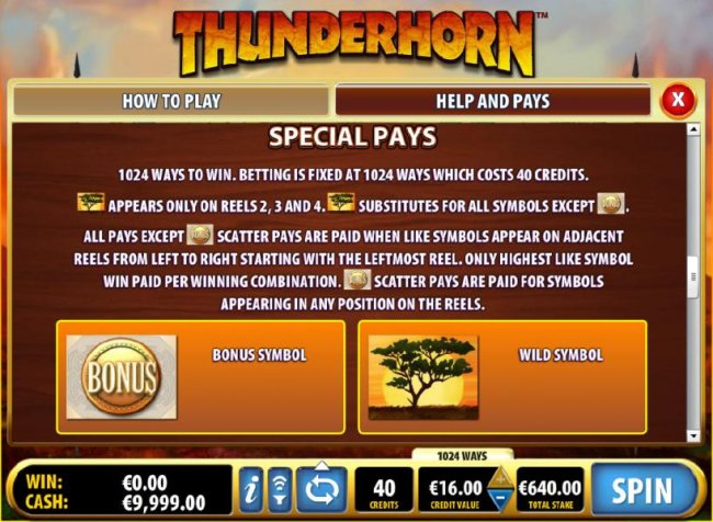 Thunderhorn by Free Slots 247