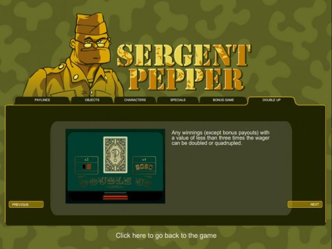 Sergent Pepper by Free Slots 247