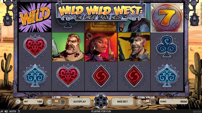 Free Slots 247 image of Wild Wild West The Great Train Heist