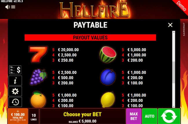 Hellfire by Free Slots 247
