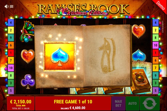 Ramses Book Christmas Edition by Free Slots 247