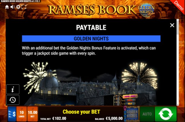 Images of Ramses Book Golden Nights Bonus