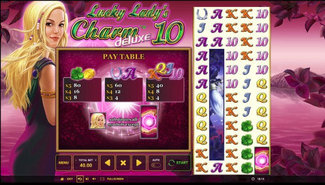 Free Slots 247 image of Lucky Lady's Charm Deluxe 10