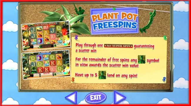 Free Slots 247 - Plant Pot Free Spins Rules