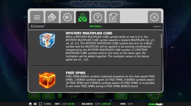Free Slots 247 - Mystery Multiplier Cube Rules