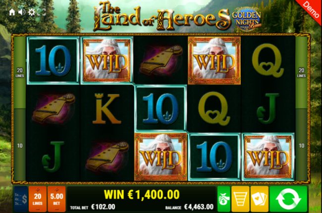 A five of a kind win - Free Slots 247