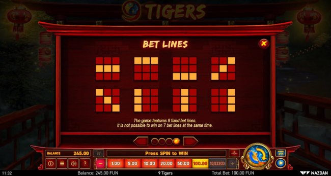 9 Tigers by Free Slots 247