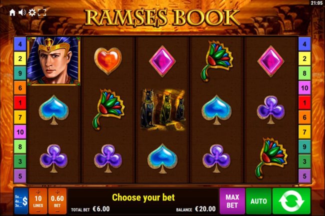 Free Slots 247 image of Ramses Book