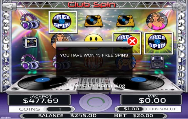 Free Slots 247 image of Club Spin