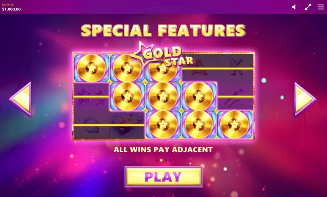All wins pay adjacent - the game pays from either side of the reels and in the middle. by Free Slots 247