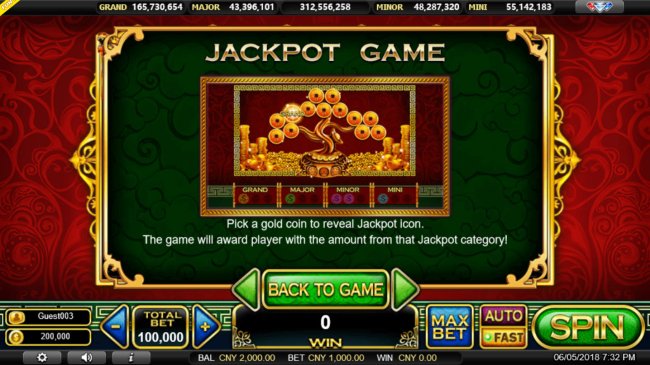 Jackpot Game Rules by Free Slots 247