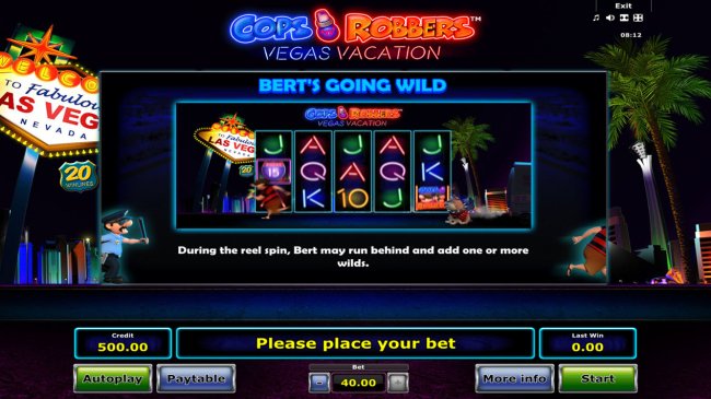 Free Slots 247 image of Cops 'n' Robbers Vegas Vacation