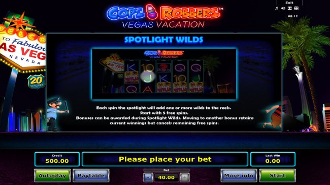 Cops 'n' Robbers Vegas Vacation screenshot