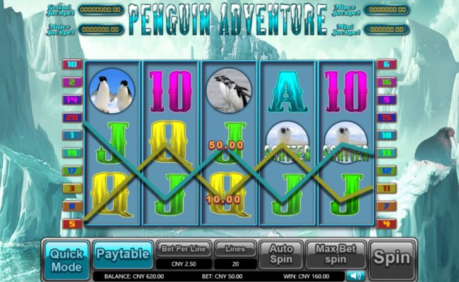 Penguin Adventure screenshot