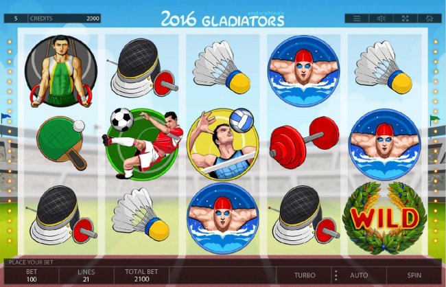 2016 Gladiators by Free Slots 247