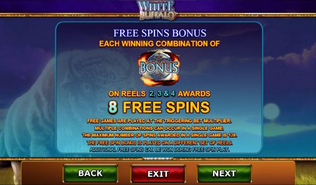Free Bonus Spins - each winning combination of bonus symbols on reels 2, 3 and 4 by Free Slots 247