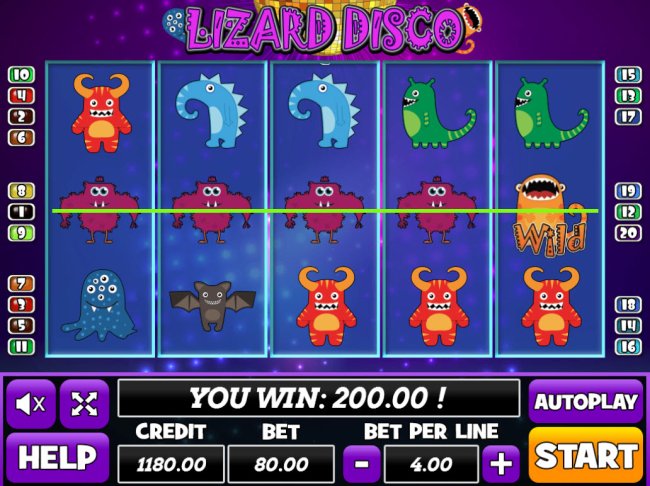 Free Slots 247 image of Lizard Disco