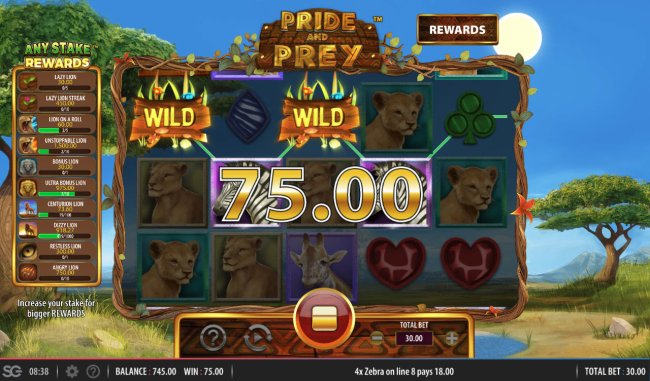 A winning 4 of a kind by Free Slots 247