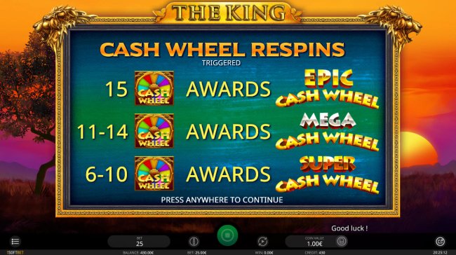 Cash Wheel Respins - Free Slots 247