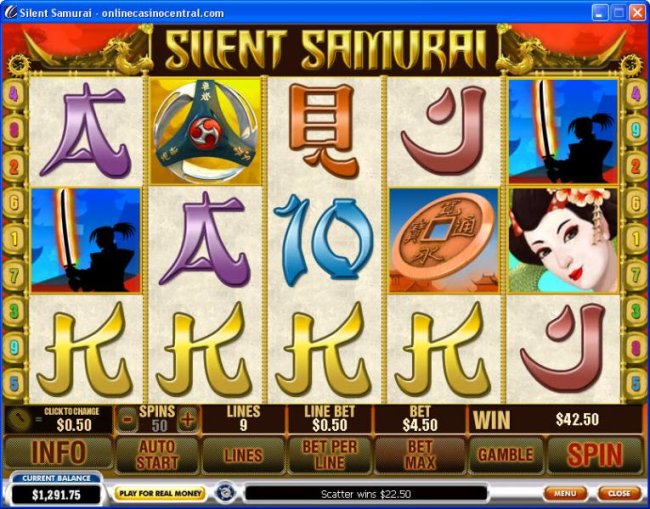 Free Slots 247 image of Silent Samurai
