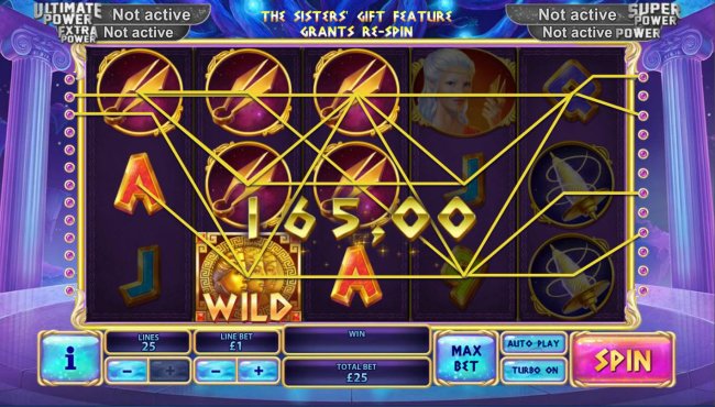 Multiple winning paylines triggers a 165.00 big win! - Free Slots 247