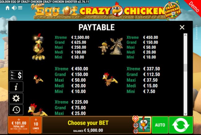 Free Slots 247 image of Golden Egg of Crazy Chicken Crazy Chicken Shooter