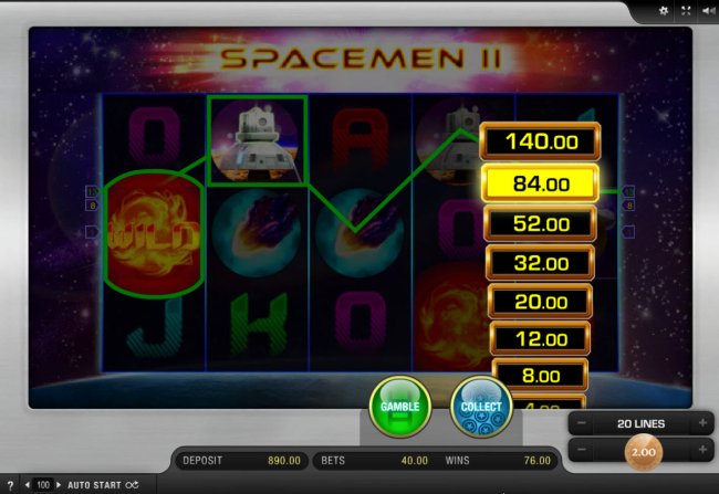 Space-Men II by Free Slots 247