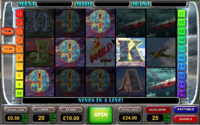 multiple winning paylines by Free Slots 247