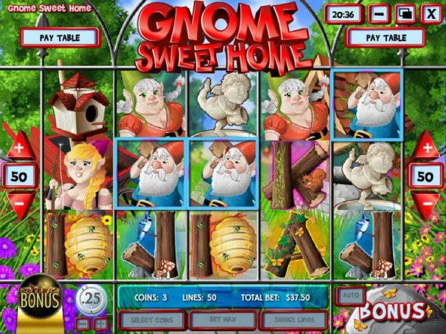 Gnome Sweet Home by Free Slots 247
